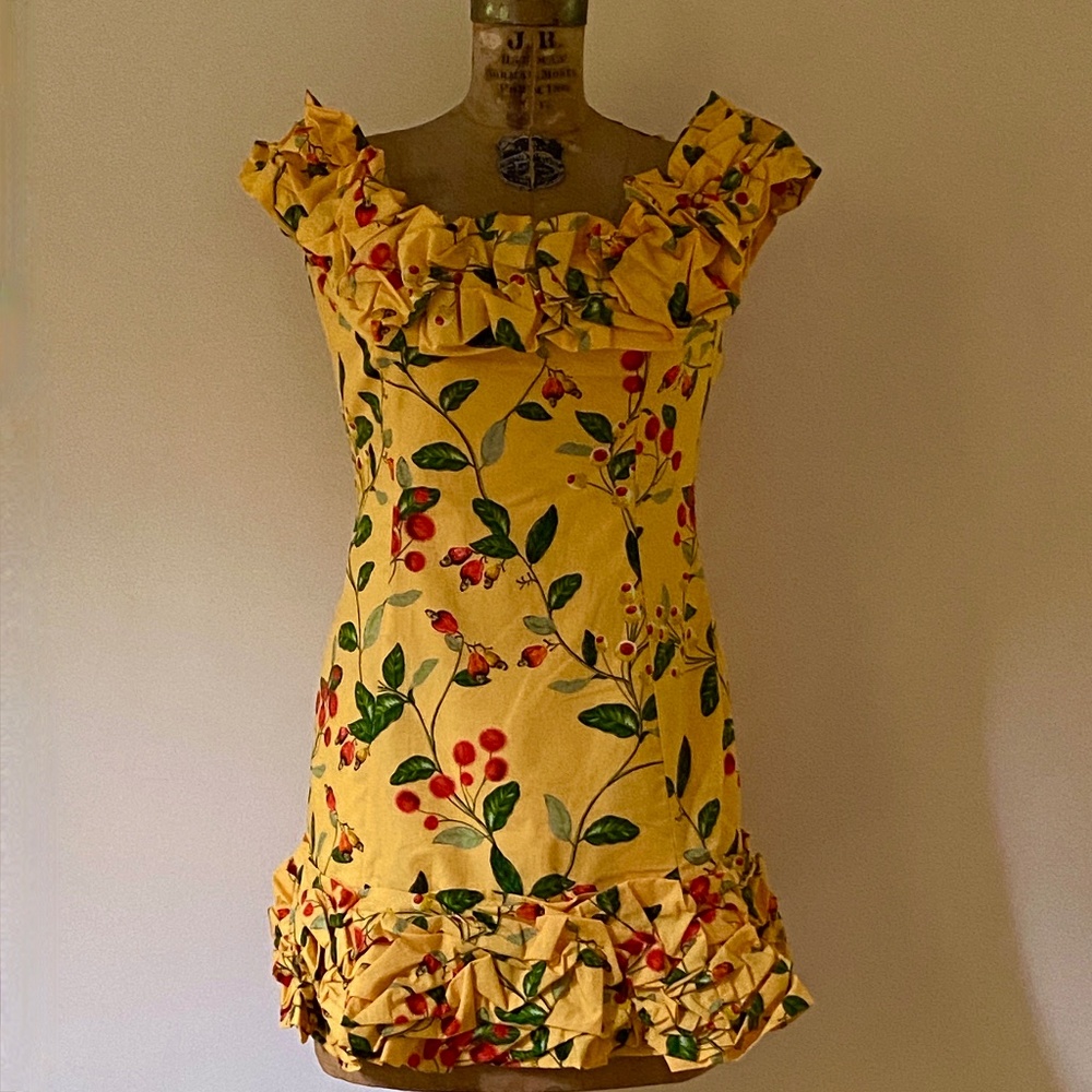 Agua by Agua Bendita Jardin Cotton Poplin Mini Dress - Picture 13 of 16
